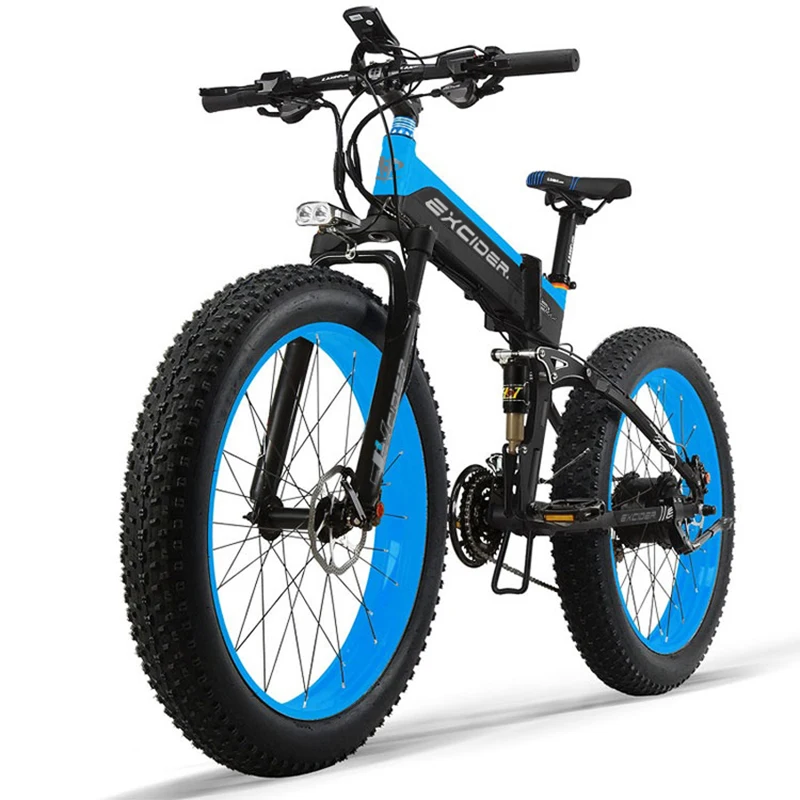 

US EU Warehouse CE Hot Sale ebike 1000W 48V High Performance electric Folding bike 14.5AH 26inch Snow Fat Tire electric bicycle