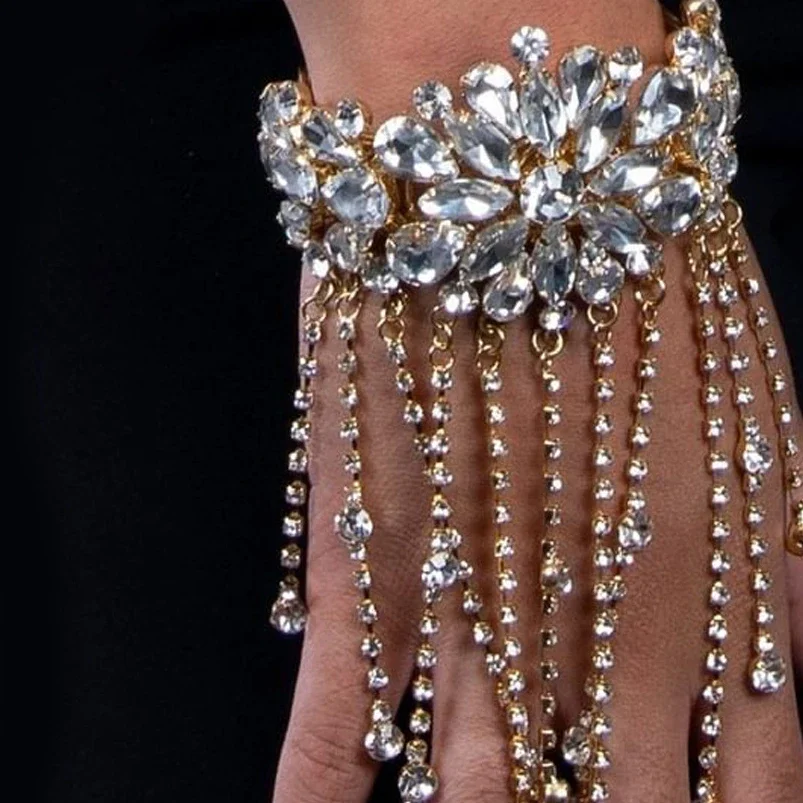 Европейский и американский крупный цветок с бахромой украшение для женщин