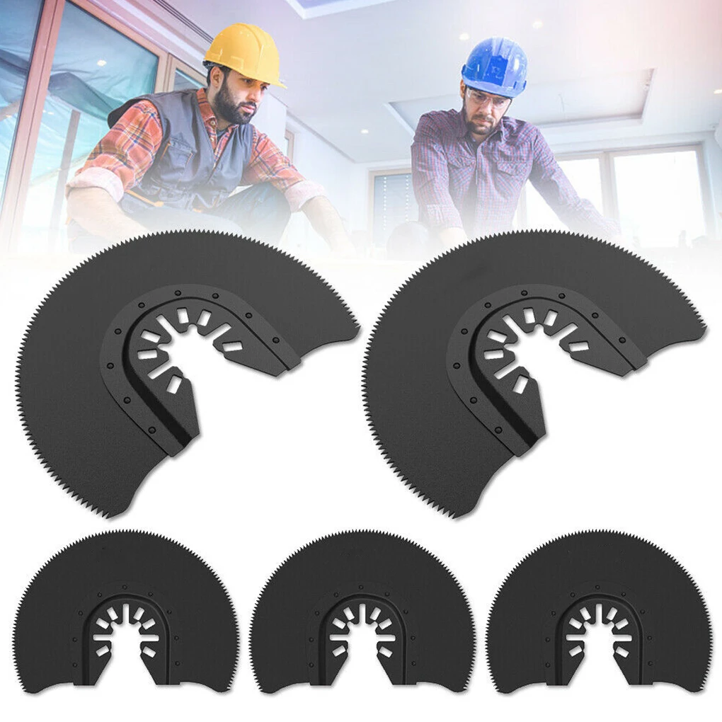 

Half-round Oscillating Saw Disc 88mm Multi Tool Oscillating High-speed Steel Semicircle Saw Disc 5pcs