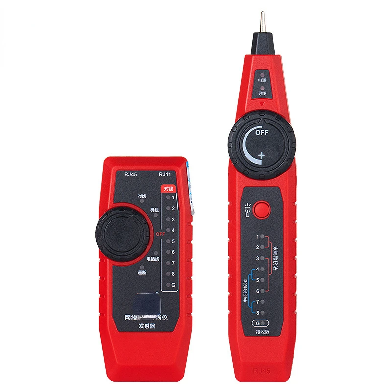 

NF-810 Handheld Multi-Functional Line Finder Poe Charged Network Cable Telephone Line Line Finding Line Cable Tester