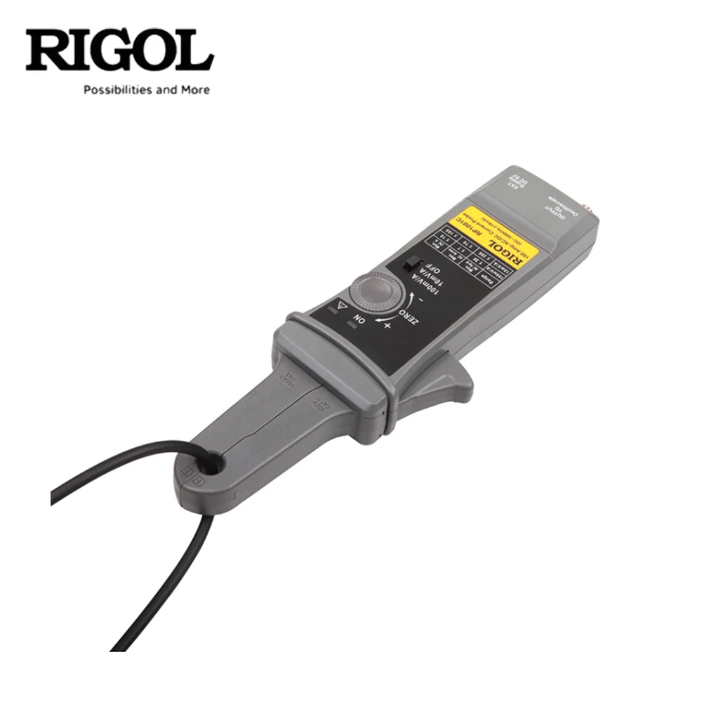 Фото Токовые пробники RIGOL RP1001C и RP1002C – постоянный ток до 70А/100А, полоса пропускания 300кГц/1МГц, интерфейс BNC для тестирования питания и аккумуляторов №1