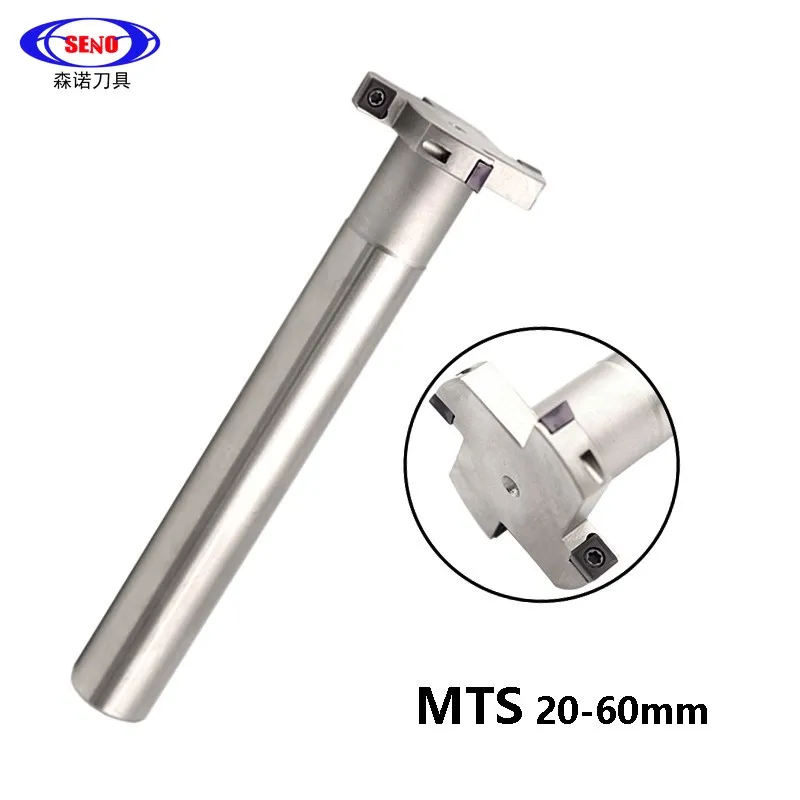 

MTS T-slot Milling Cutter Holder 8mm Thickness MPHT060304 Side Milling CNC Tool Rod End Mill Carbide Inserts MPHT