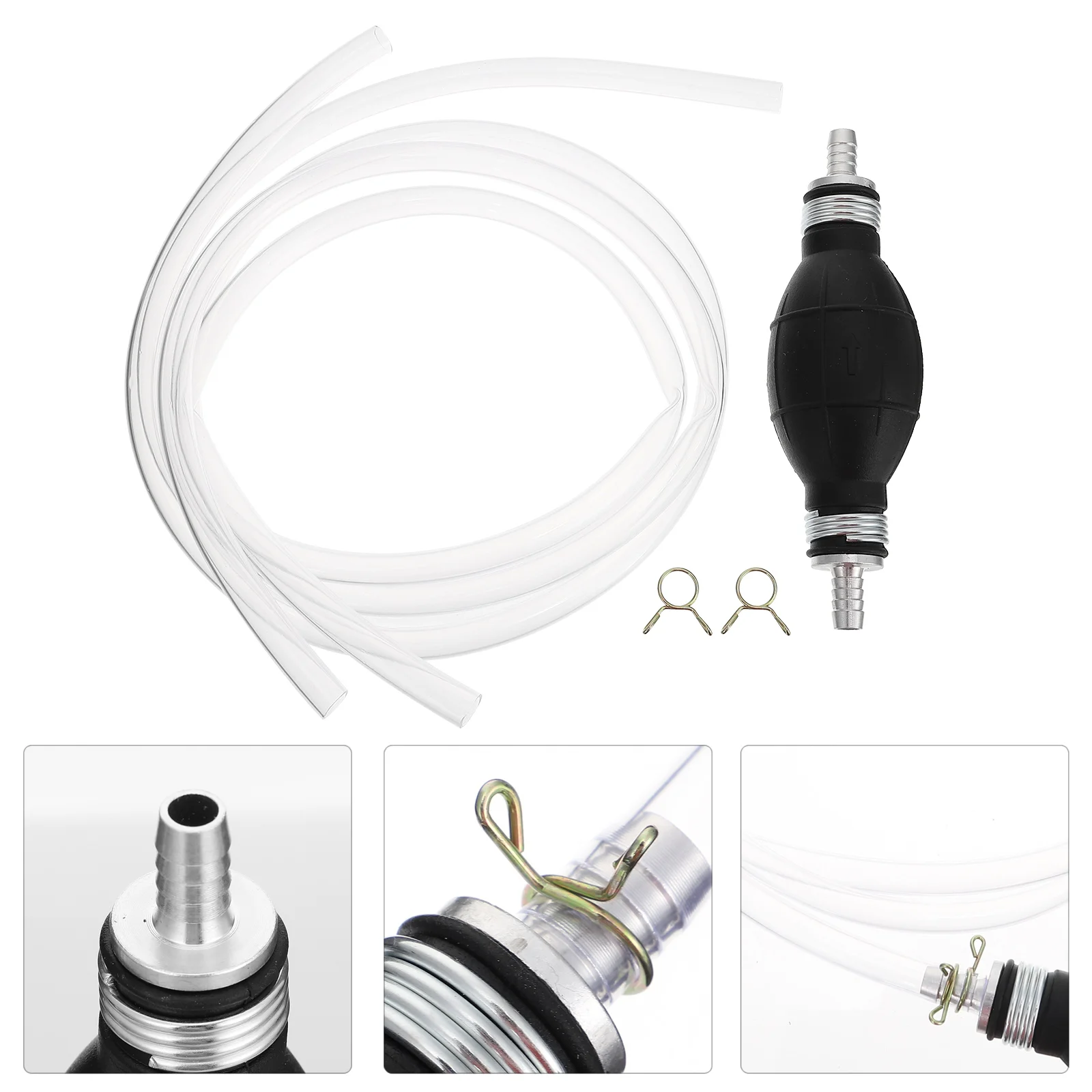 

Oil Absorber Fuel Liquid Transfer Pump Pipe Hand Siphon Sucker PVC Suction One-way Hose Engine