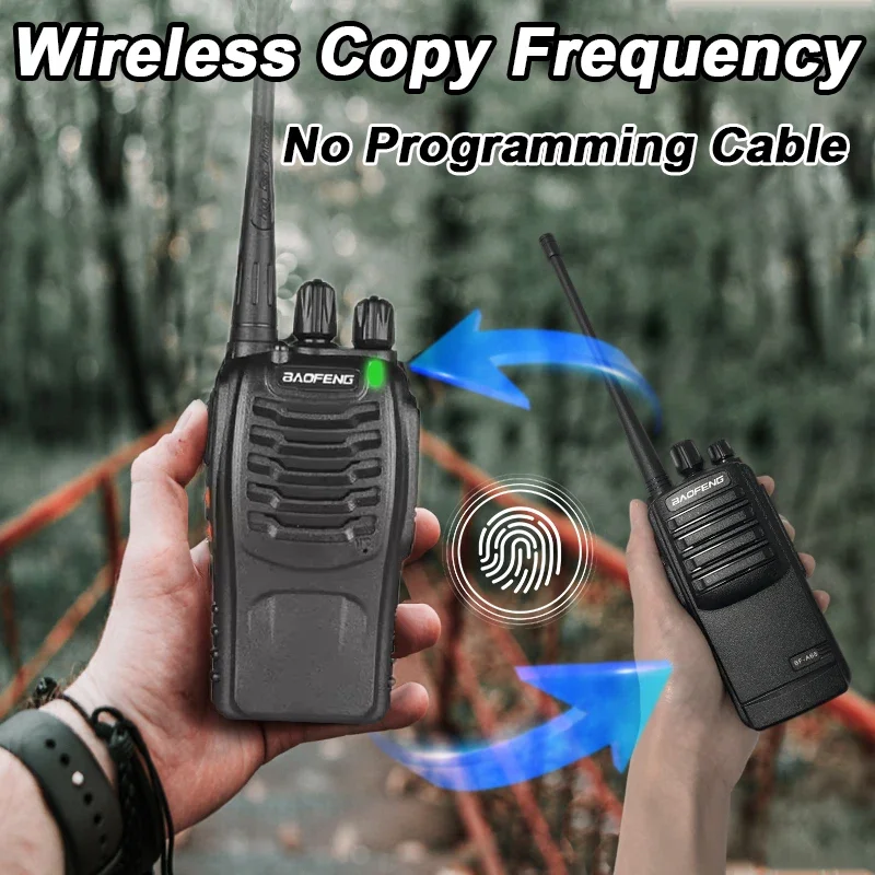 Портативная рация Baofeng BF-888S Pro 2024-400 МГц Любительская 2-сторонняя радиосвязь