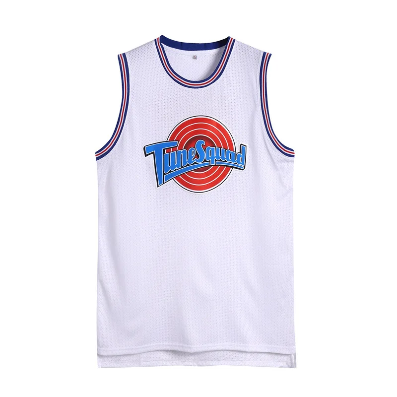 

Movie Space Jam Tune Squad LOLA #23 #1 BUGS #6 JAMES Bunny Basketball Jersey Sports Top Shirt Sportswear Cosplay Costume