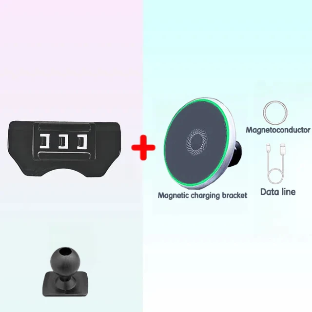 

Для Mercedes Benz S400 S450 S500 S600 W222 2014-2020 Магнитный автомобильный держатель для телефона 15 Вт Беспроводная зарядка Подставка для телефона MagSafe Base