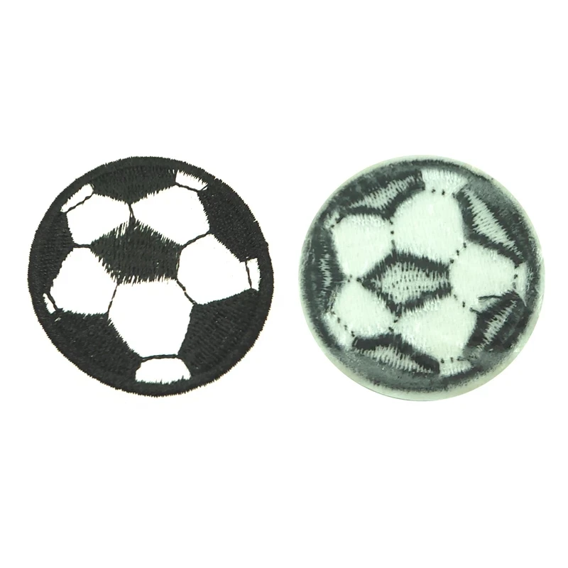 

10Pcs 4.7CM Cartoon Micro Chapter Badges Football Embroidered Patches Ironing Clothing DIY Apparel Sewing Supplies Decorative