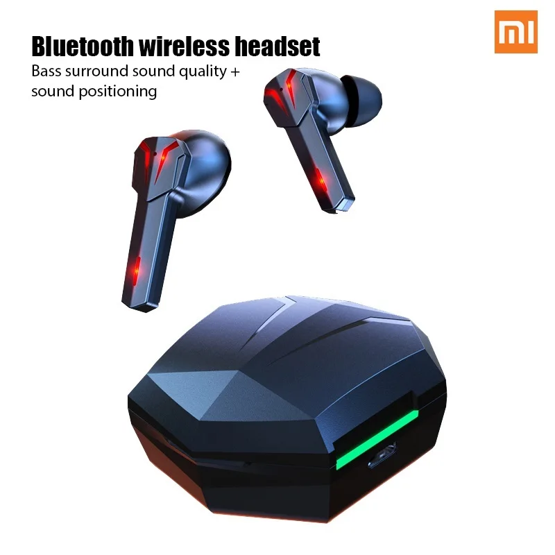 

Gaming Bluetooth Headphones Noise Reduction Bass No Inductive Latency Wireless Competitive Touch In-Ear Sports Earphones TWS