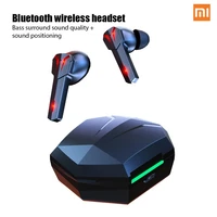gaming bluetooth headphones noise reduction bass no inductive latency wireless competitive touch in ear sports earphones tws