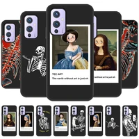 art portrait soft silicon case for oneplus 9 case back cover for oneplus nord 2 n100 n10 funda oneplus 9 8t 8 7t 7 pro 6 6t back