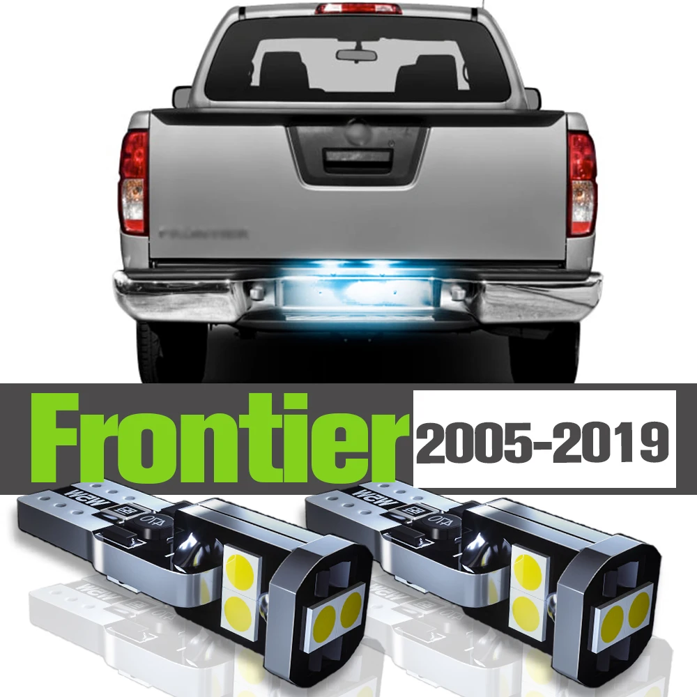 

2x LED License Plate Light Accessories Lamp For Nissan Frontier 2005-2019 2006 2007 2008 2009 2010 2011 2012 2013 2014 2015 2016