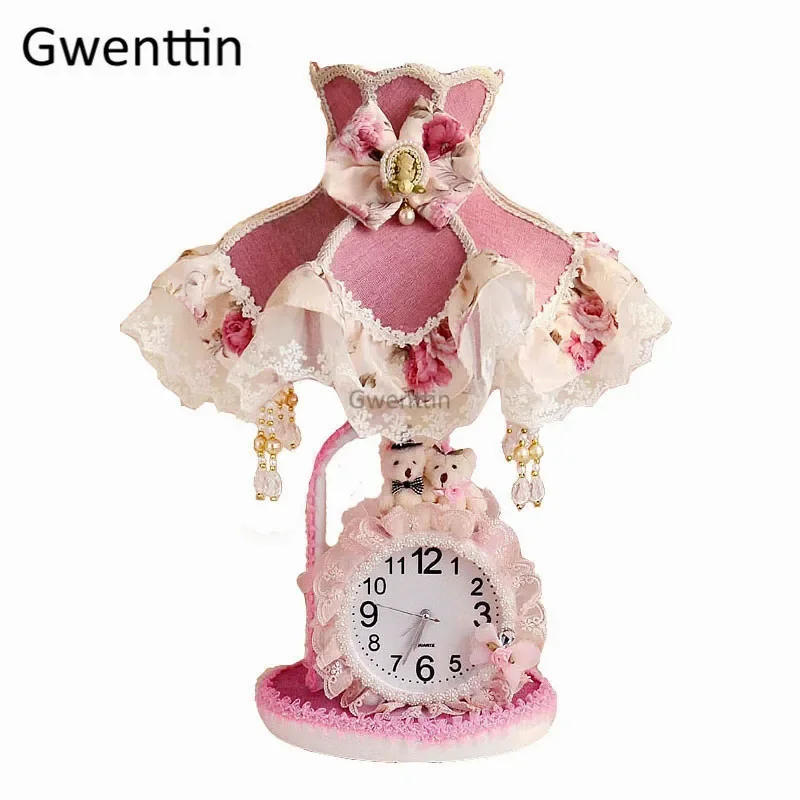 

Настольные лампы Gwenttin с кружевной подставкой