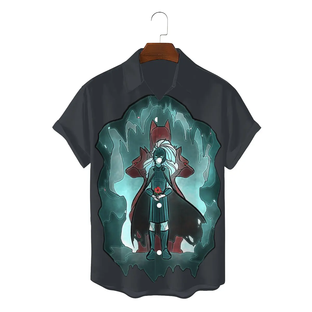 

Цветная 3d-рубашка для мужчин, греческая мифология Арес, одежда для древнего фольклора, модные рубашки, мягкая Свободная рубашка с принтом