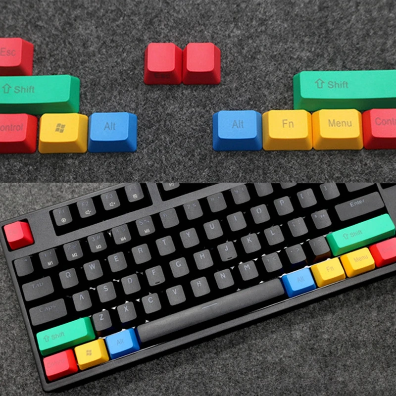 

1PC DIY ABS positive engraved keyboard cap backlit mechanical keyboard keycap R4 personality highly colored keycap ESC