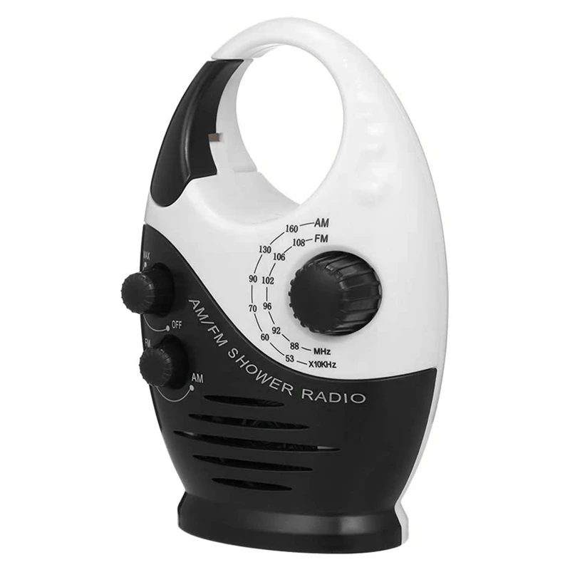 AM/FM мини-радио для душа ванной водонепроницаемое радио подвесное музыкальное
