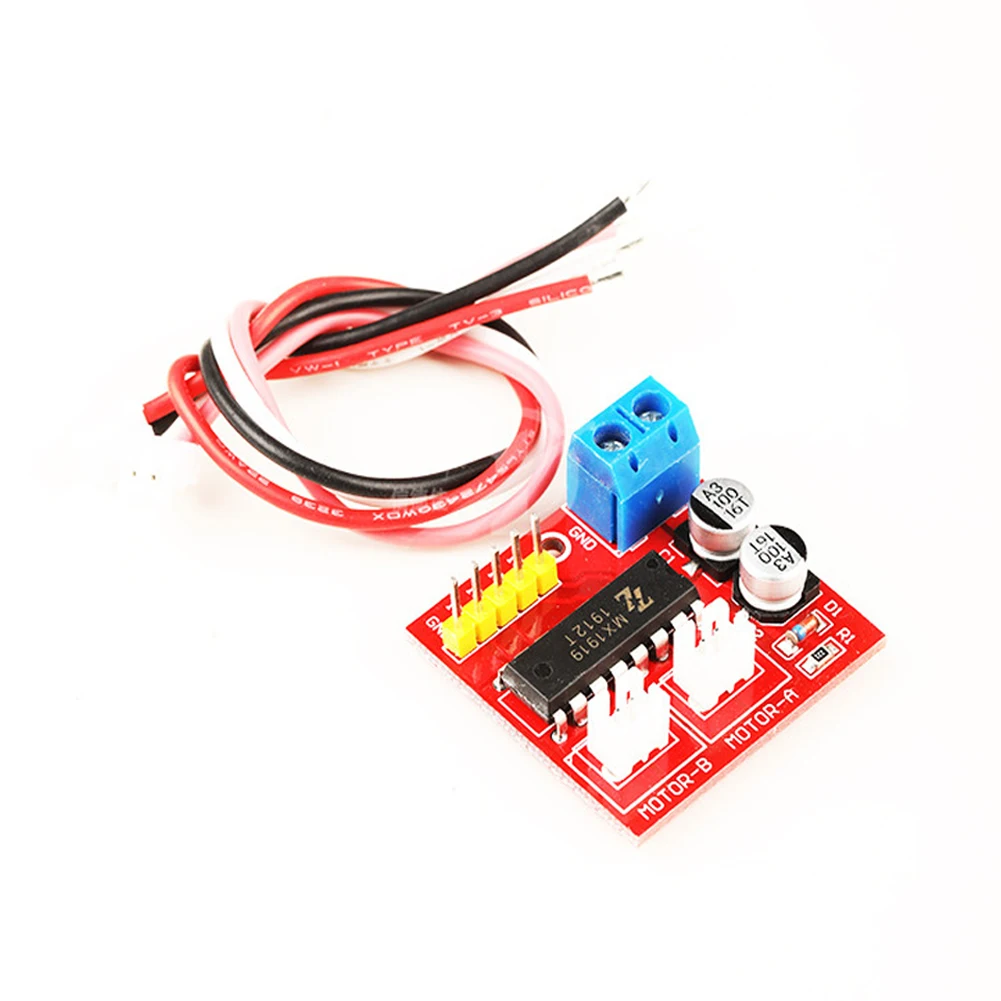 

DC 2V-10V PWM Stepper Motor Driver Double H-bridge 2.5A Stepper Motor Speed Control Driver Board L298N