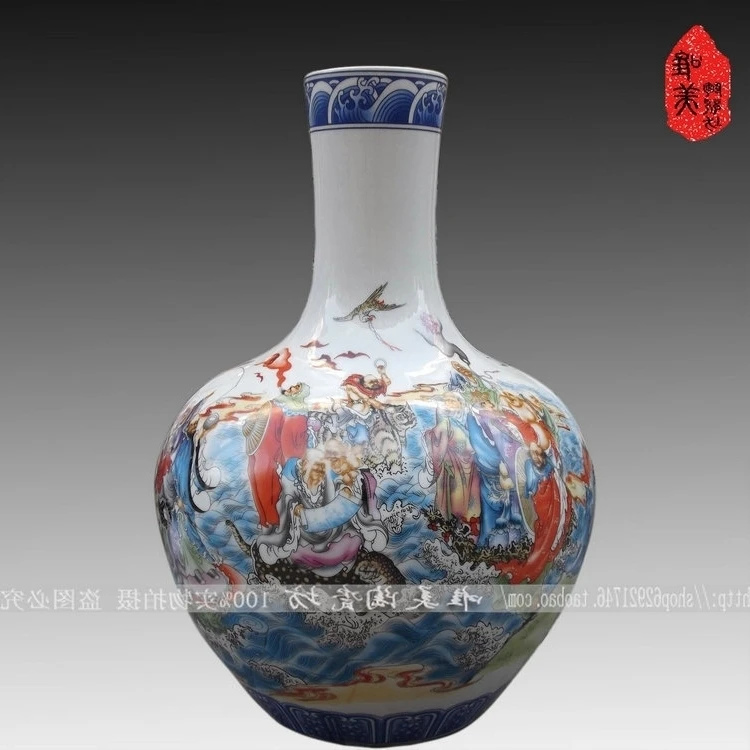 

Керамическая ваза Jingdezhen в виде Розы, большое украшение для дома