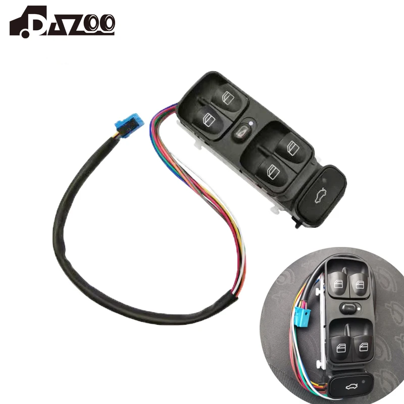 

Power Control Window Switch For Mercedes Benz C-Class W203 C180 C200 C230 C240 C270 C280 C320 C350 A2038200110 2038210679