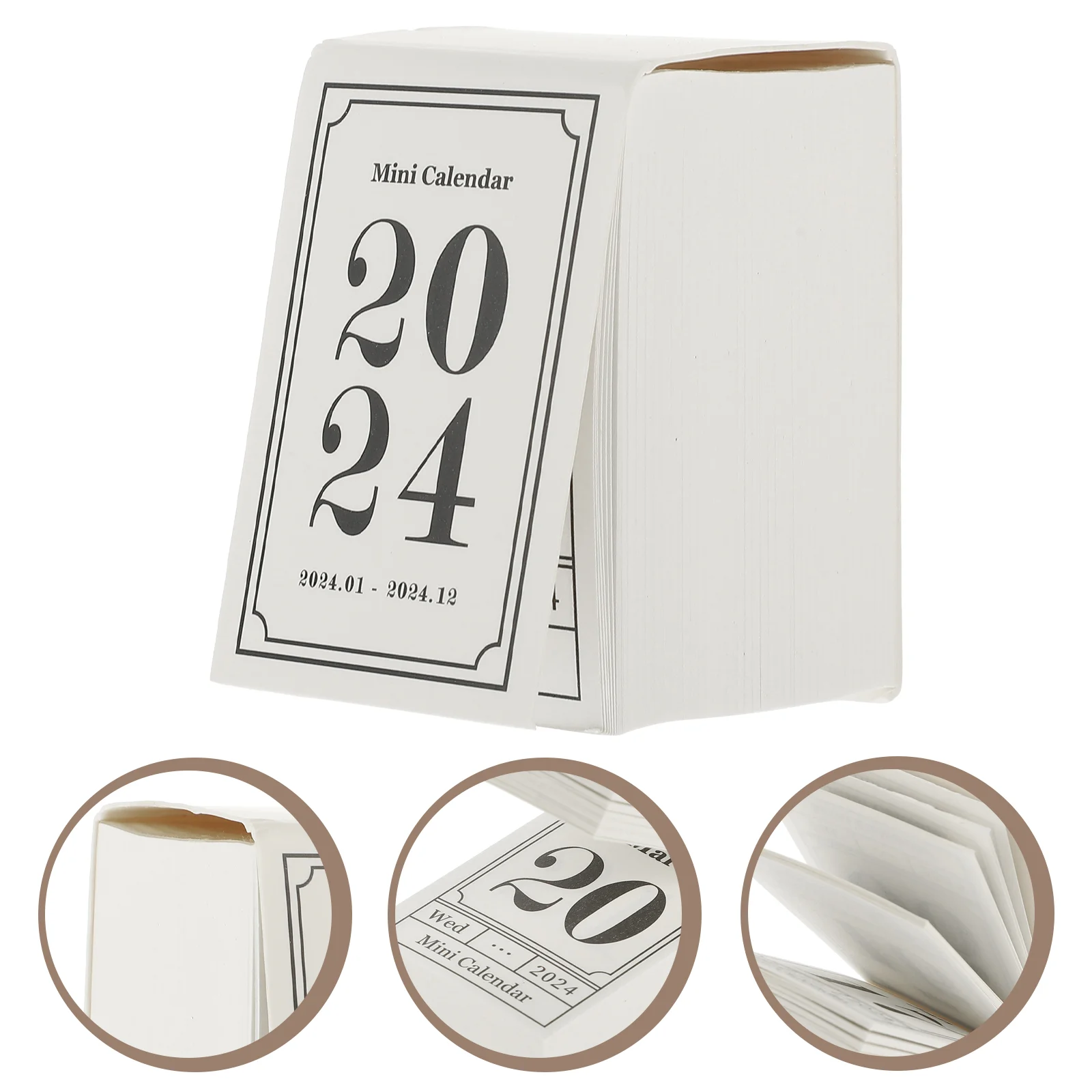 

Decorative Mini Calendar 1pc Mini Calendar 2023 Tear off Calendar Standing Flip Desk Calendar Elegant Decorative Desk Daily