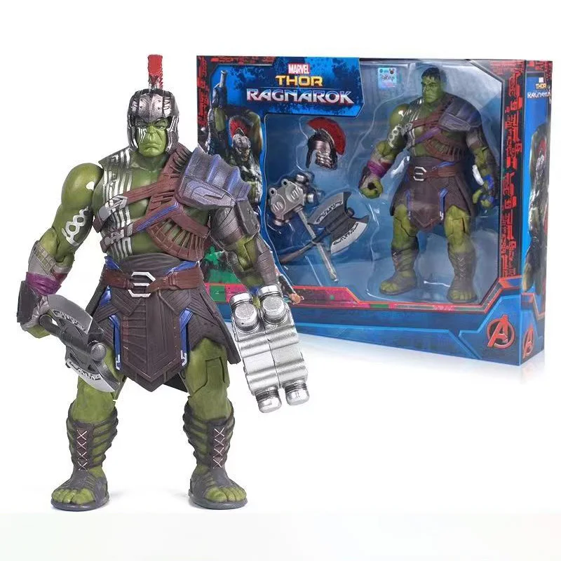 

20cm Thor 3 Hulk Action Figure The Marvel Avengers 3 Ragnarok Movable DOLL Robert Bruce Banner PVC Statue Collectible Model Toys