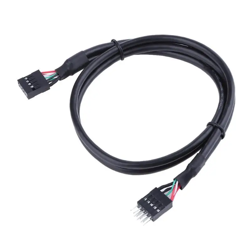 

USB 2.0 9-pin male to 9-pin female adapter cable 50cm USB2.0 9Pin M/F multiplier extension cord