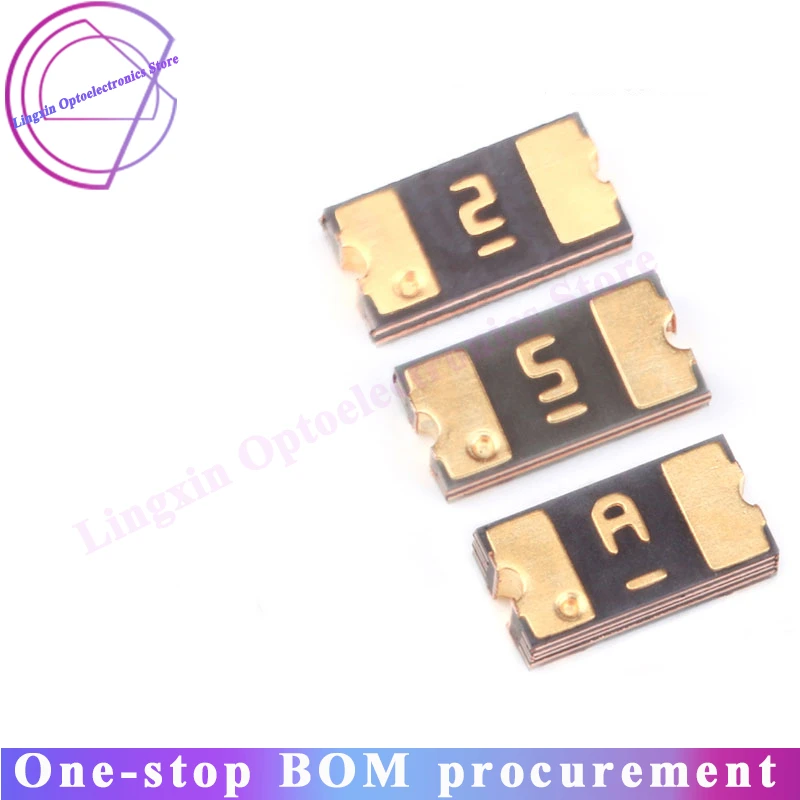 

20PCS/Lot 1206 0.5A/2A/0.1A/0.2A/0.5A/0.75A/1.1A/2A SMT SMD Resettable Fuse PPTC PolySwitch Self-Recovery Fuses