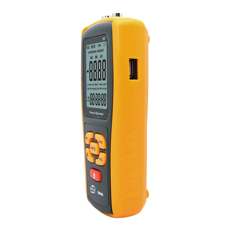 Ручной цифровой манометр BENETECH GM505