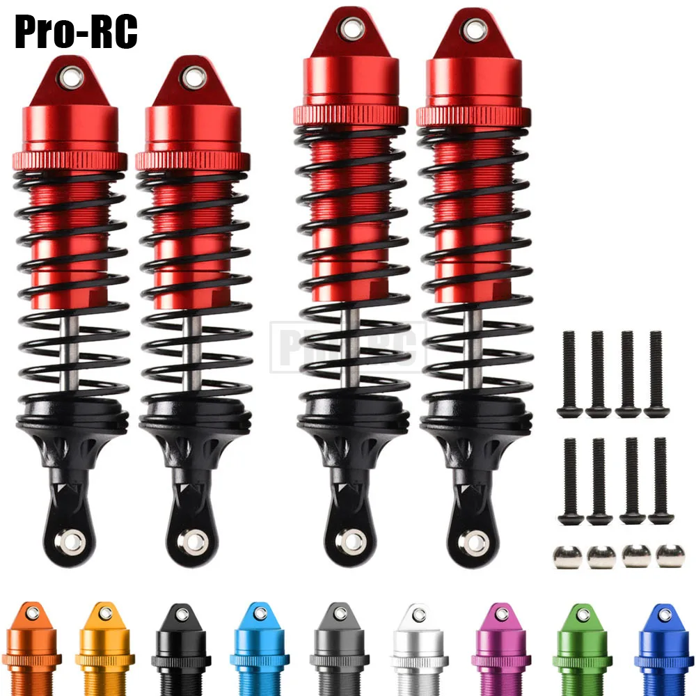 

Aluminum Alloy 70-90mm/75-100mm Shock Absorber Damper 2pcs or 4pcs For 1/10 RC Traxxas Slash 4x4 2wd Car Accessories