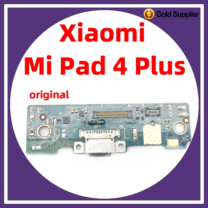 Оригинальный док-разъем для xiaomi mi pad 4 plus зарядный порт USB гибкий кабель замены