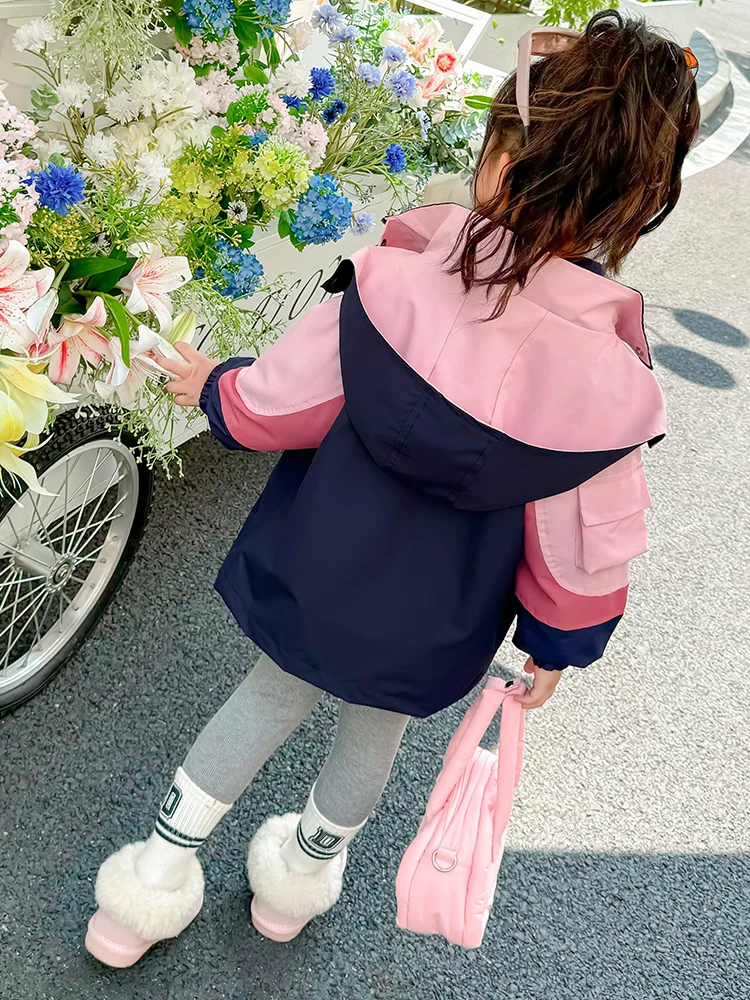 Новинка Осень-зима для маленьких девочек утепленная куртка Judy Rabbit офицера