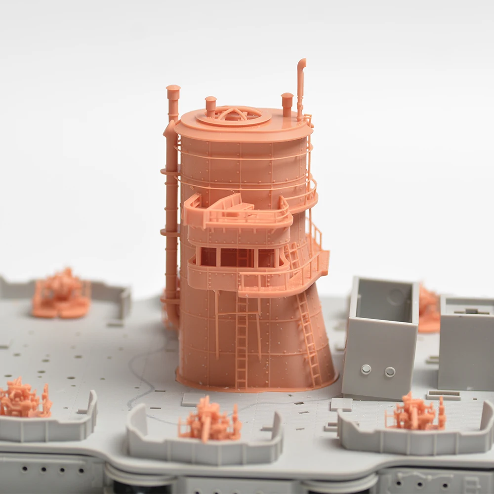 Yao's Studio LYCG202 1/200 модели запчасти для модификации USS Аризона дымоход времен
