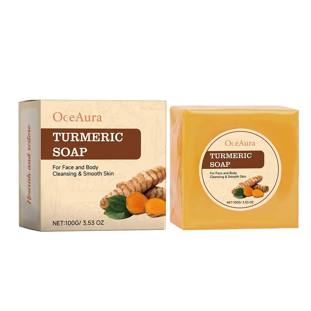 100 г куркума койевая кислота светящееся мыло удаление акне в темных тонах