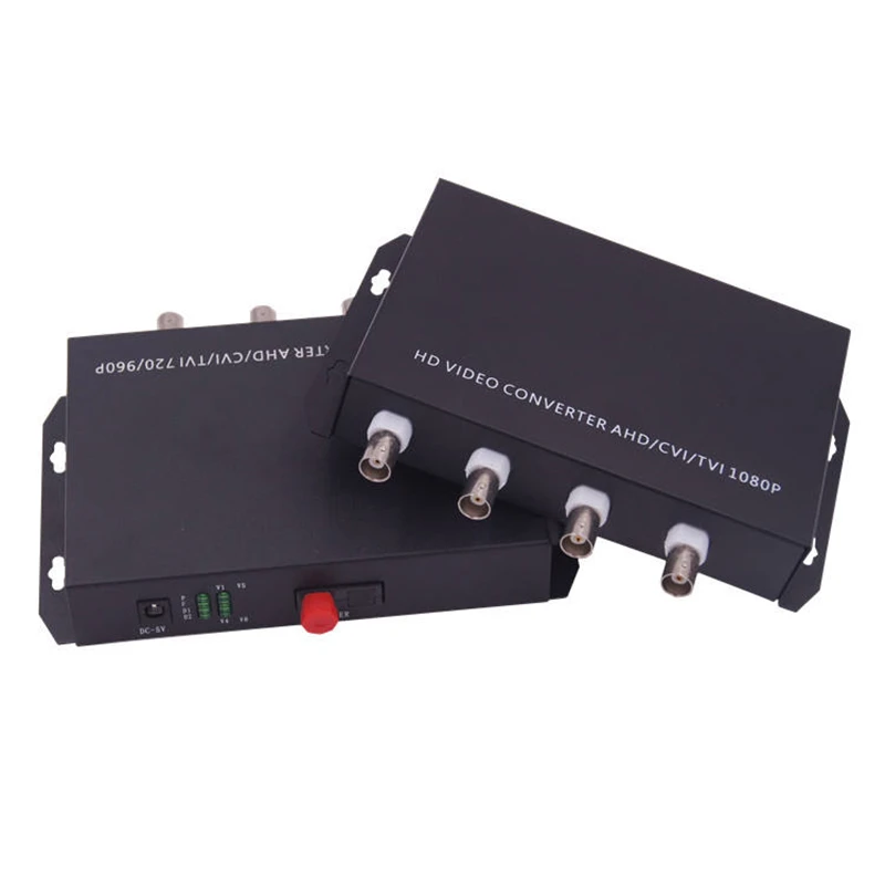 

4CH HD 1080P CVI/TVI/AHD 20-километровый волоконно-оптический удлинитель