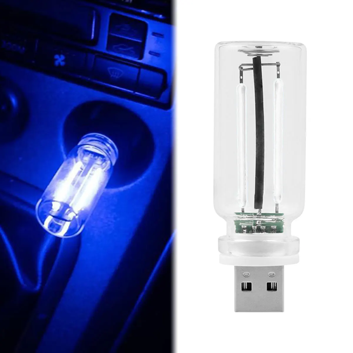 

Винтажная USB-лампа С Сенсорным Управлением, Диммируемая, С Теплым Белым Светодиодом, В Стиле Эдисона, Портативная, Мобильная
