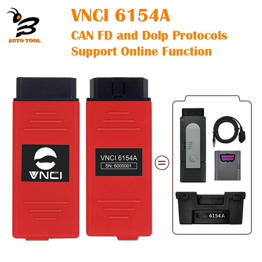 

Newest VNCI 6154A ODIS 9.10 Support Up To Date Software And CAN FD DoIP Protocol Original Drive Better Than SV-CI 6154