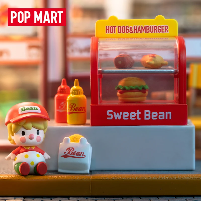 Blind Box Toys Original POP MART Sweet Bean Convenience Store Series  Model Confirm Style Cute Anime Figure Gift Surprise Box