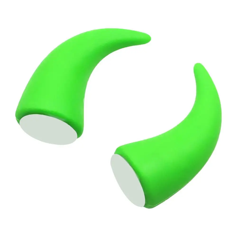 

2 шт. Новые поступления Красочные кошачьи уши для мотоциклетного шлема Декоративные наклейки для мотоциклетного велосипеда шлем Дьявол Рога стикеры наклейки