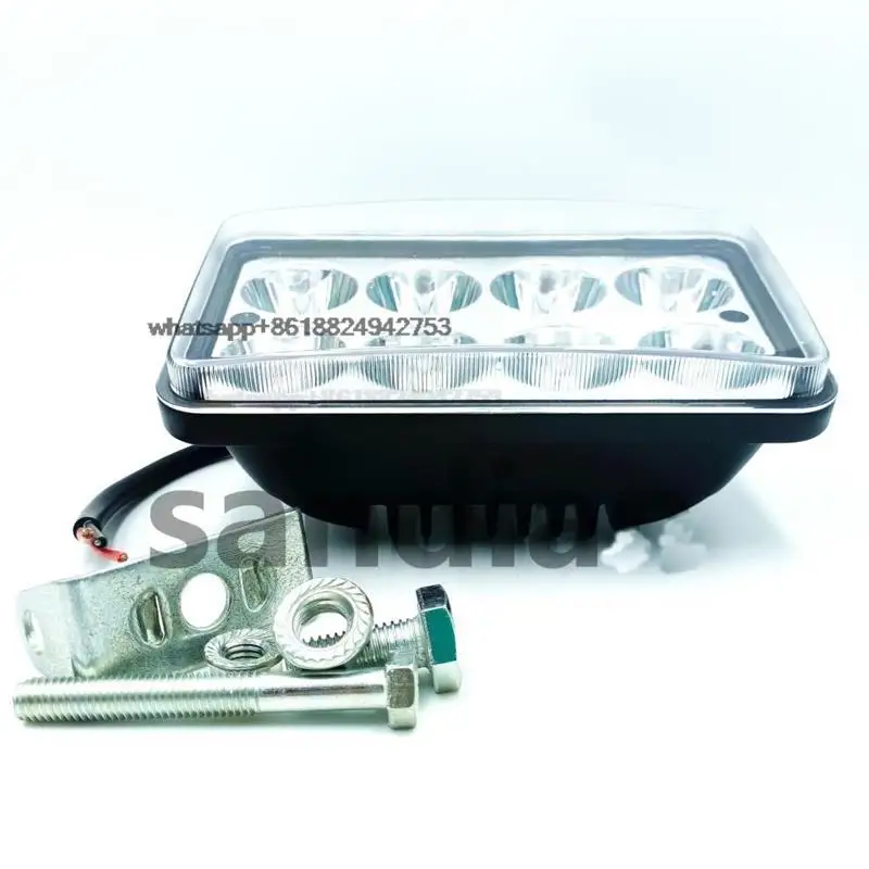 Яркая лампа для экскаватора восемь лампочек с сильным освещением