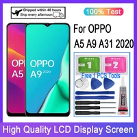 original for oppo a5 2020 a9 2020 lcd display touch screen digitizer for oppo a31 2020 lcd replacement