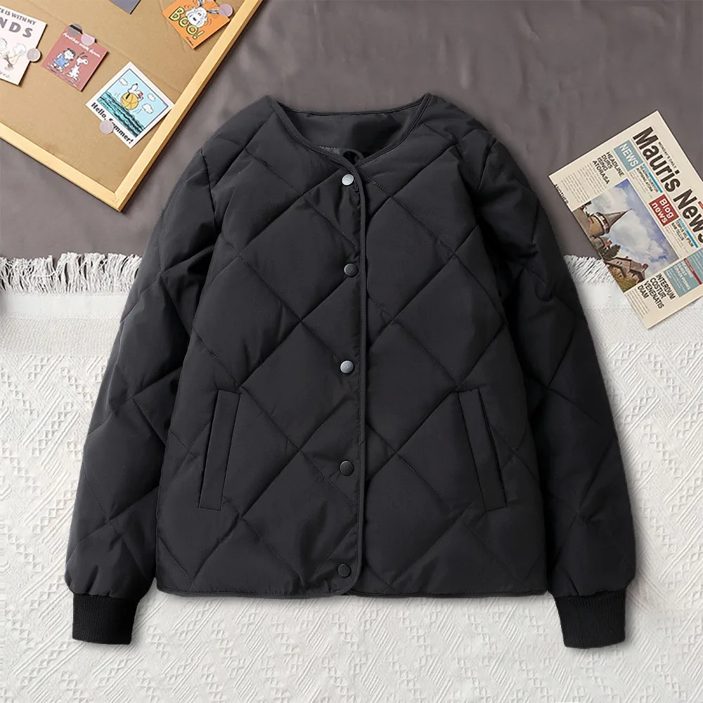 

Легкая короткая и свободная облегающая новая Корейская версия универсальная маленькая бейсбольная куртка для женщин