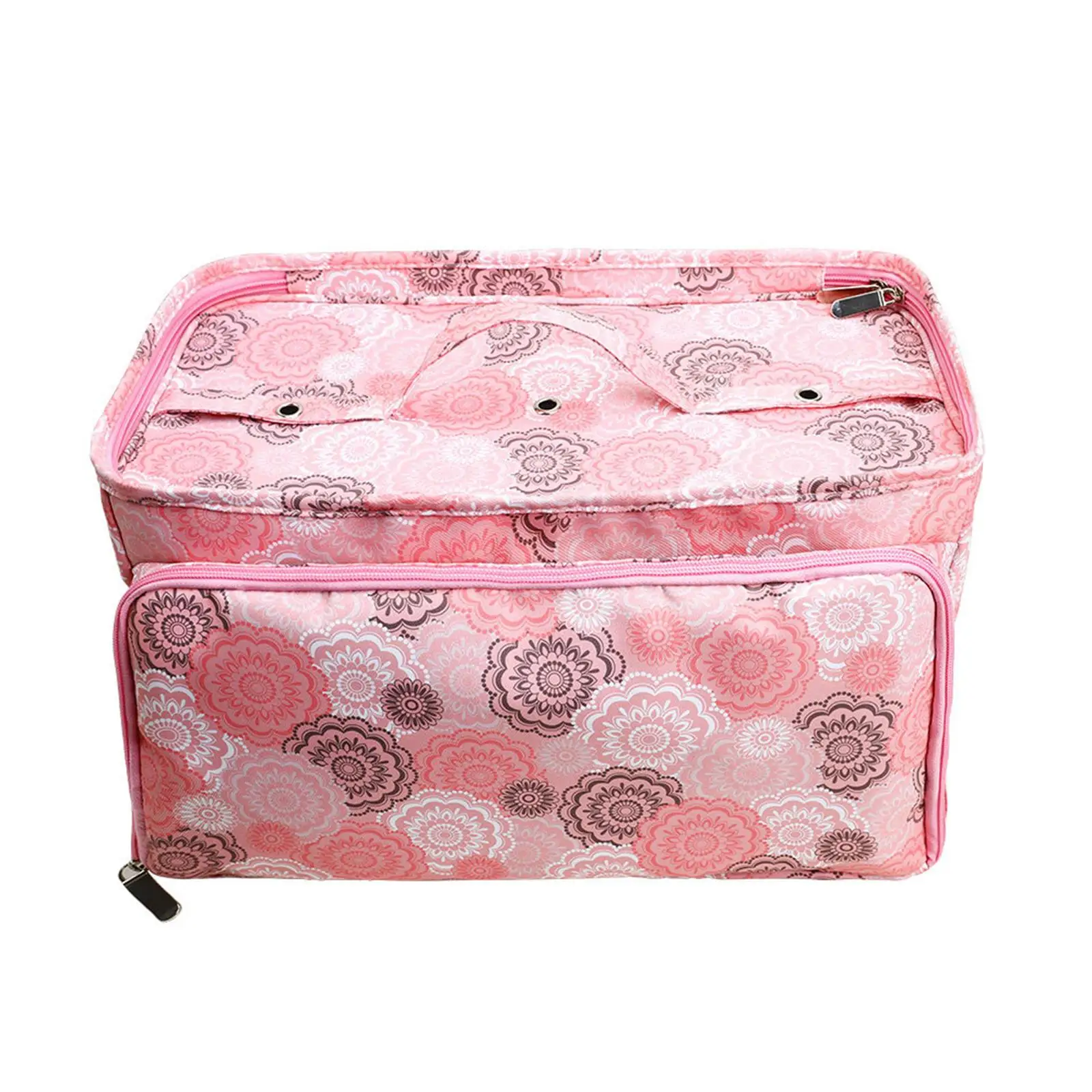 

Yarn Storage Tote Bag Yarn Bags Large Capacity with 3 Holes Crochet Bag Knitting Tote