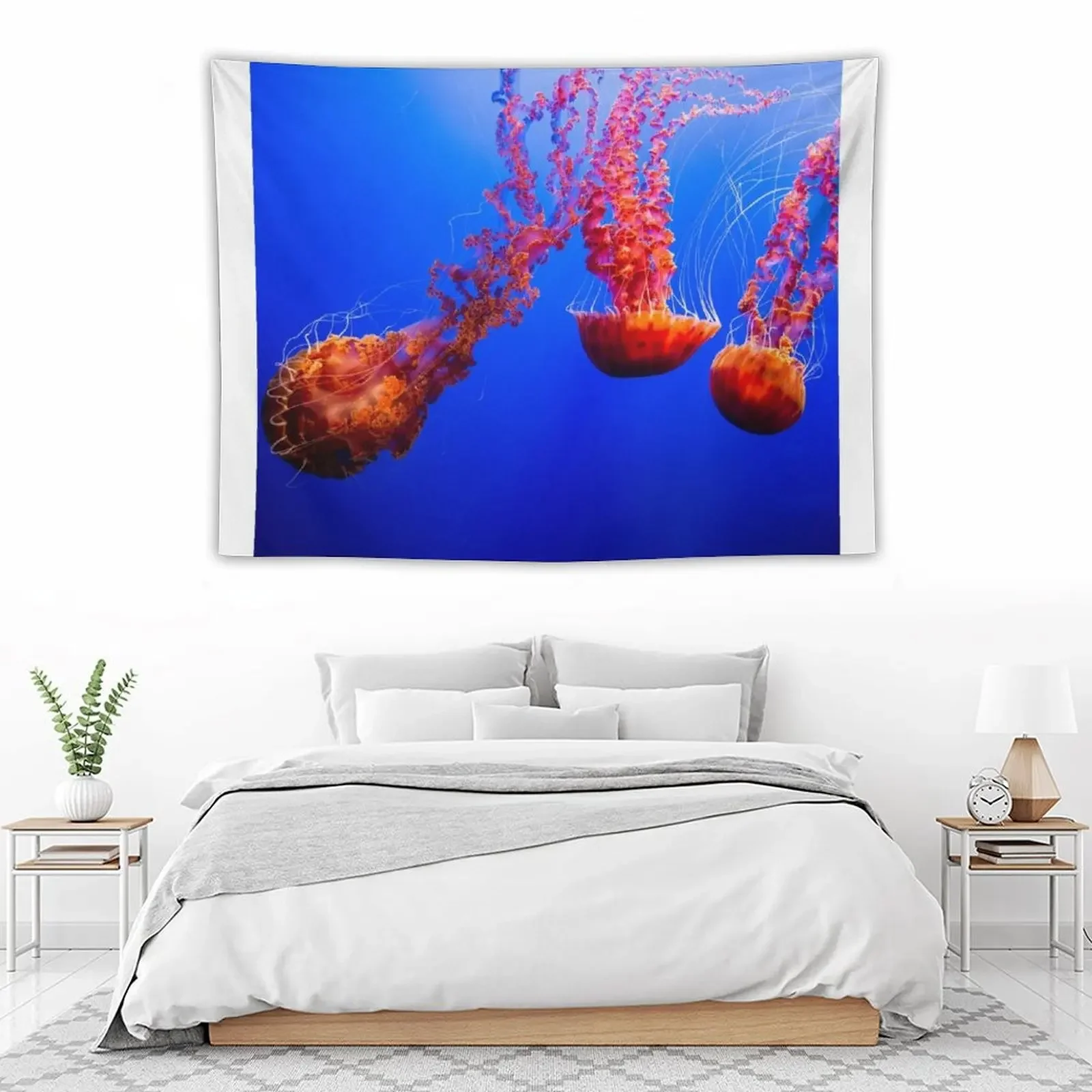 Медуза в глубокой природе скандинавский Декор для дома гриб Настенный декор