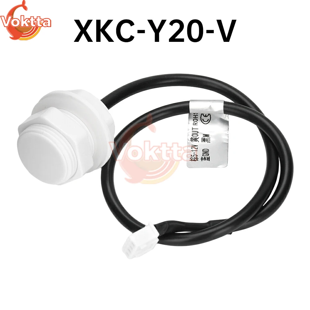 

XKC Y20 Датчик уровня жидкости Переключатель Детектор Контактный тип Фотоэлектрический датчик уровня воды Поплавковый выключатель Расходомер V/NPN Выход
