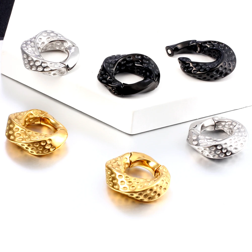 

Earblity 2 PCS Stainless Steel Ear Weights Magnetic Fashion Ear Gauges Plugs Tunnel Earrings For Women Man Body Piercing Jewelry