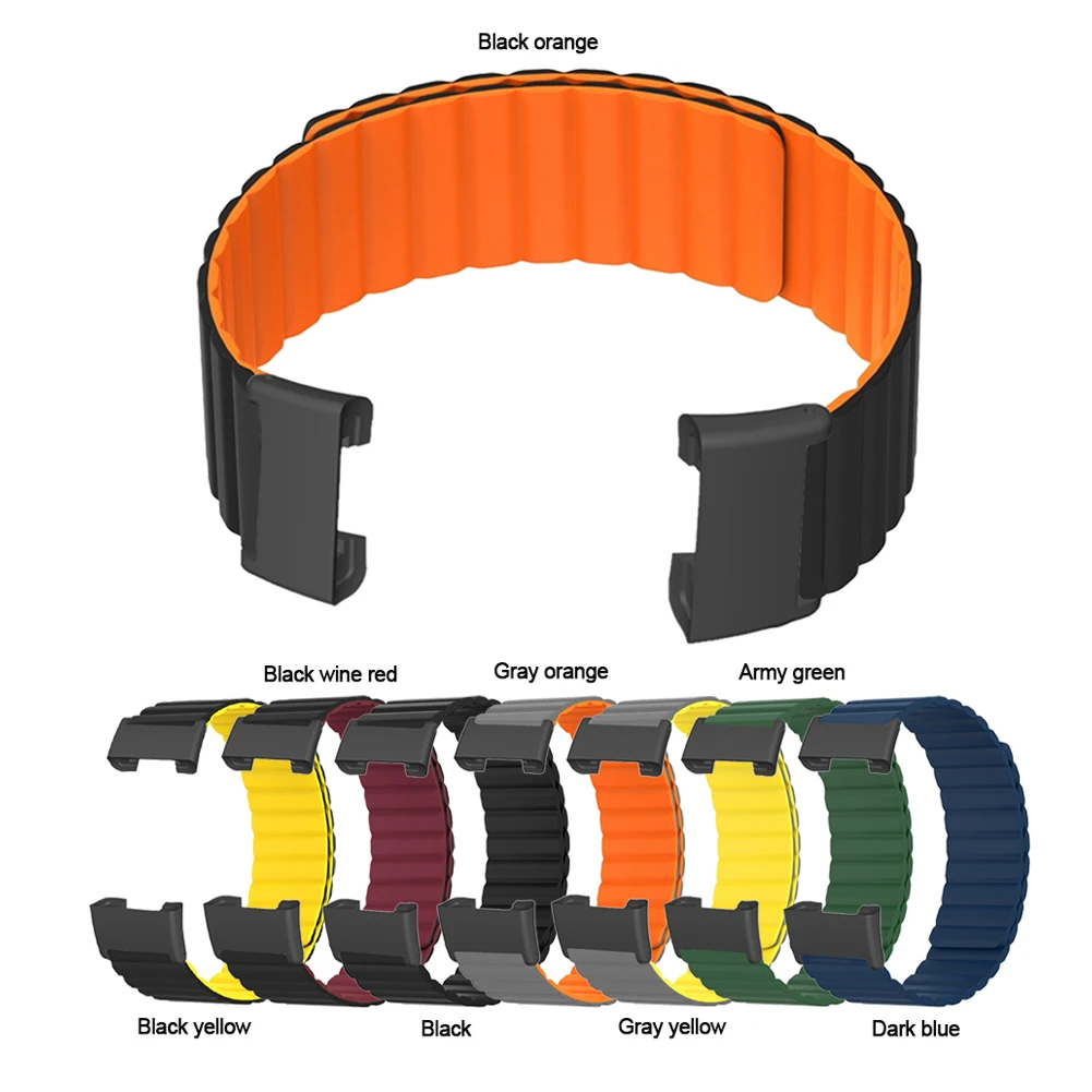 

Ремешок магнитный для смарт-часов Redmi Watch/Mi Watch Lite, сменный спортивный браслет для наручных часов, аксессуары