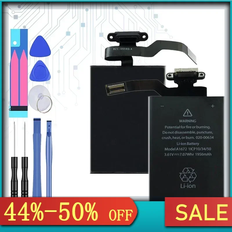 Сменный аккумулятор емкостью 56 мАч 020-00633 A1672 020-00634 для Apple Magic Mouse 2