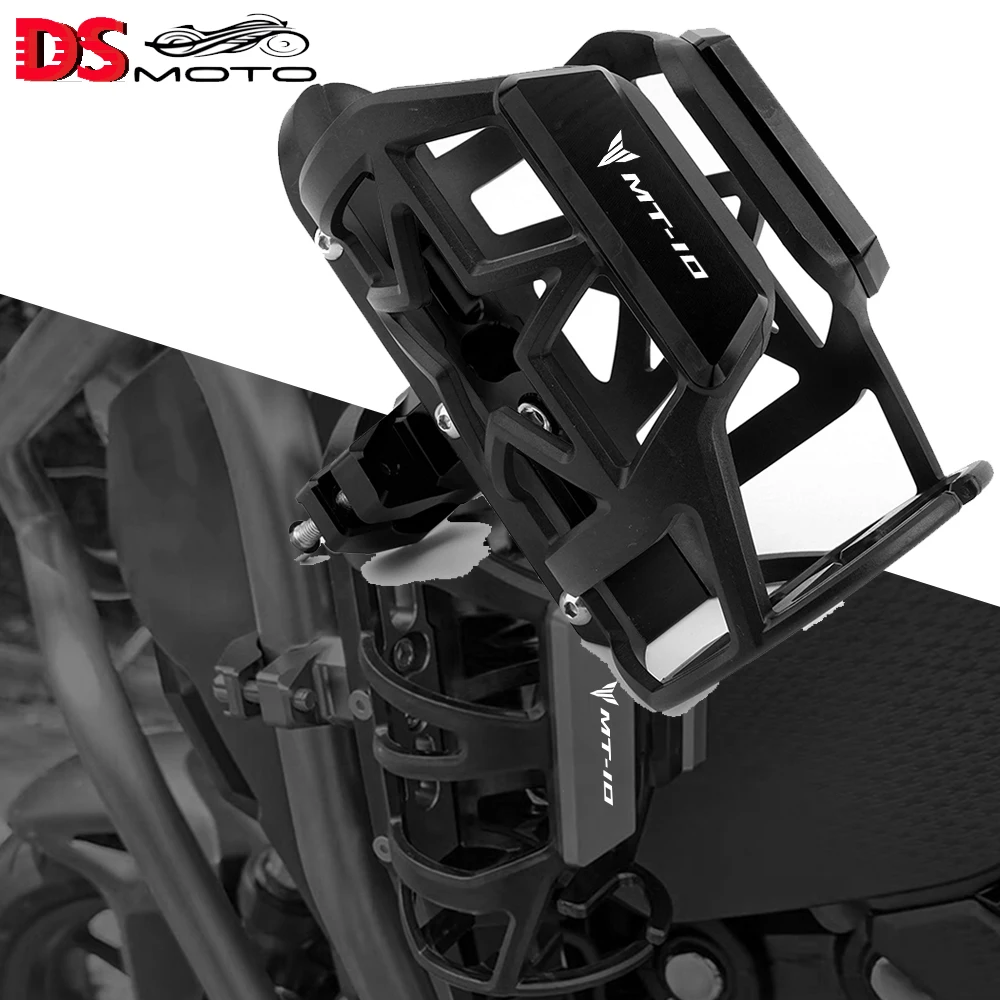 

Motorcycle CNC Accessorie Drink Cup Holder Beverage Kettle Stand Bumper Bar For YAMAHA MT 10 MT-10 SP 2015-2022 2023 7 Colors