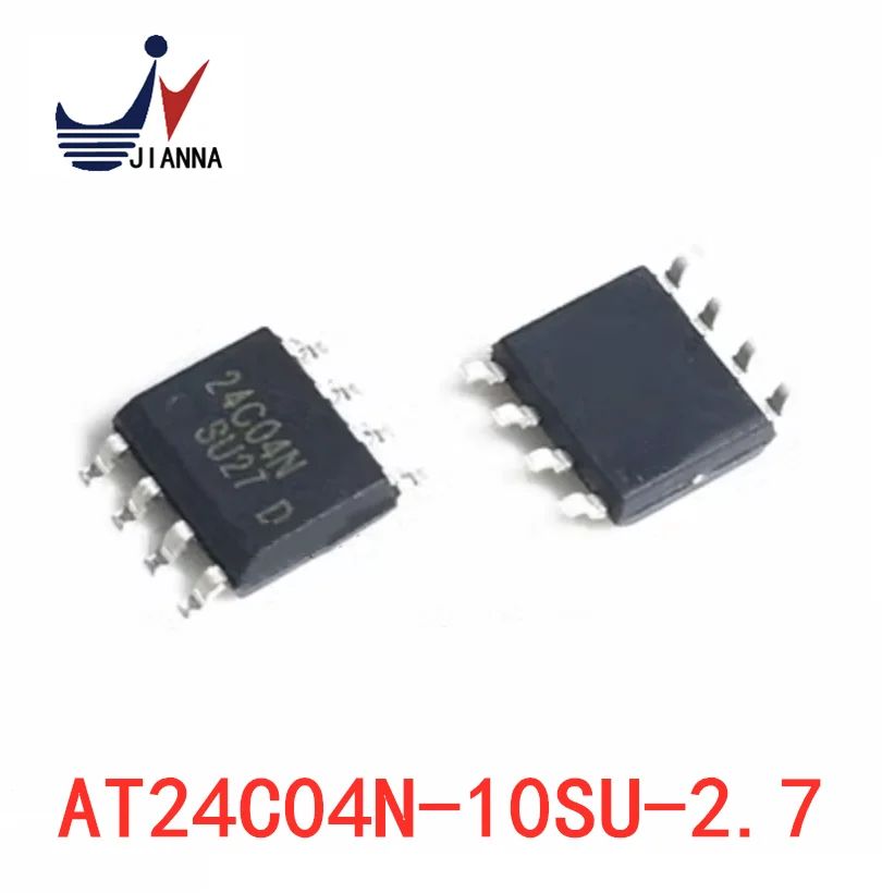 24C04N AT24C04 24C04 AT24C04N-10SU-2.7 SOP8 патч