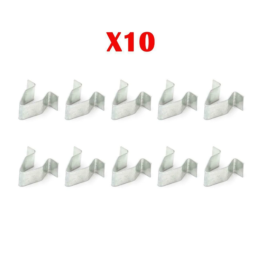 

10pcs Metal Trim Panel Clips Seat 16mm Boot Tailgate Interior Lining 3B9867289 4A0867276B Interior Accessories Car Clip