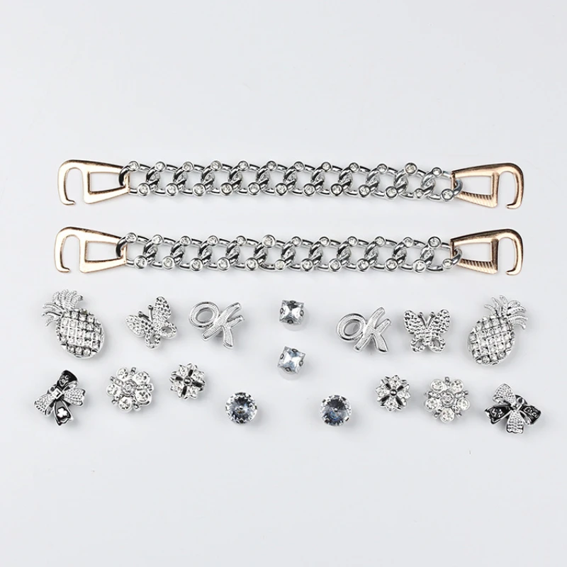 Подвески для обуви регулируемая декоративная пряжка с отверстиями